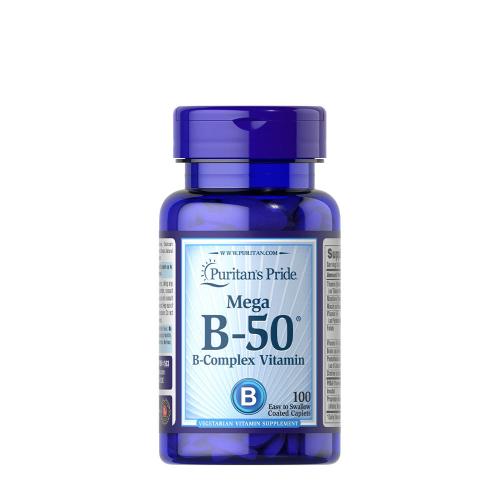 Puritan's Pride Vitamin B-50® Complex (100 Capsule Rivestita)