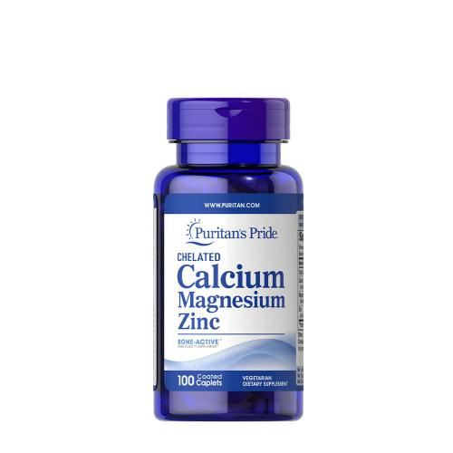 Puritan's Pride Chelated Calcium Magnesium Zinc (100 Capsule)