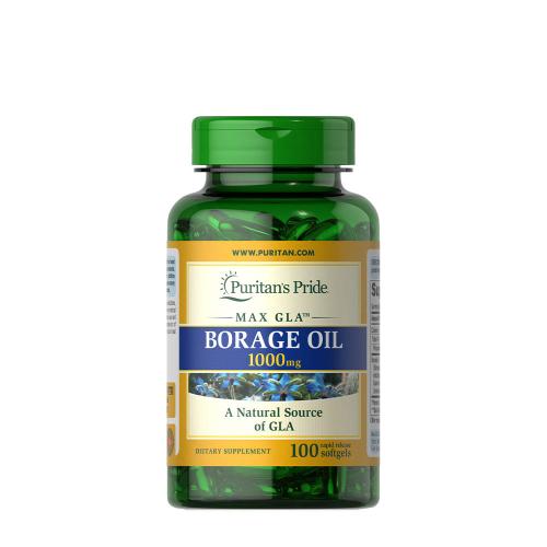 Puritan's Pride Borage Oil 1000 mg (100 Capsule morbida)