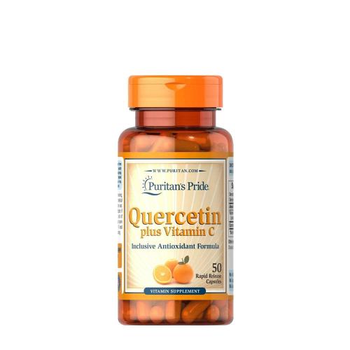 Puritan's Pride Quercetin plus Vitamin C 500 mg/1,400 mg (50 Capsule)