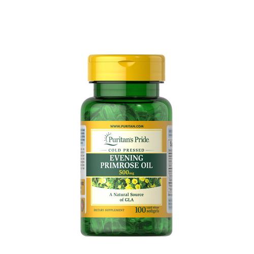 Puritan's Pride Evening Primrose Oil 500 mg with GLA (100 Capsule morbida)