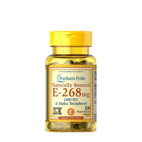 Puritan's Pride Vitamin E-400 IU Naturally Sourced (100 Capsule morbida)