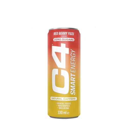 Cellucor Smart Energy Drink (330 ml, Frutti rossi Yuzu)