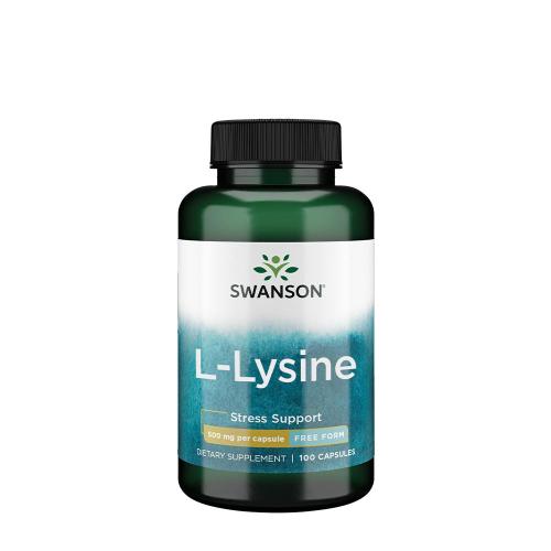 Swanson Free-Form L-Lysine (100 Capsule)