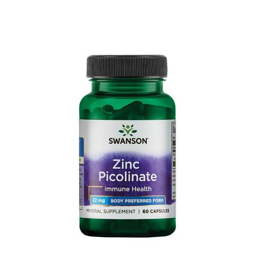 Swanson Zinc Picolinate - Body Preferred Form 22 mg (60 Capsule)
