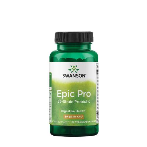 Swanson Epic Pro 25-Strain Probiotic 30 BILLION CFU (30 Capsule veg)