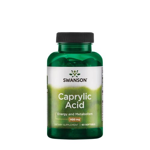 Swanson Caprylic Acid 600 MG (60 Capsule morbida)