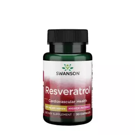Swanson Resveratrol - Higher Potency 250 MG (30 Capsule)