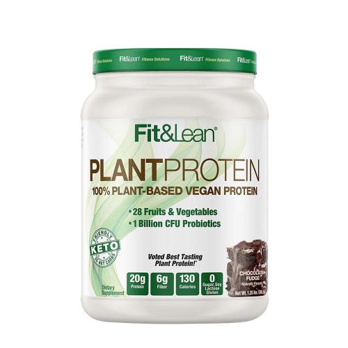 Fit & Lean Plant Protein (566 g, Fudge al Cioccolato)