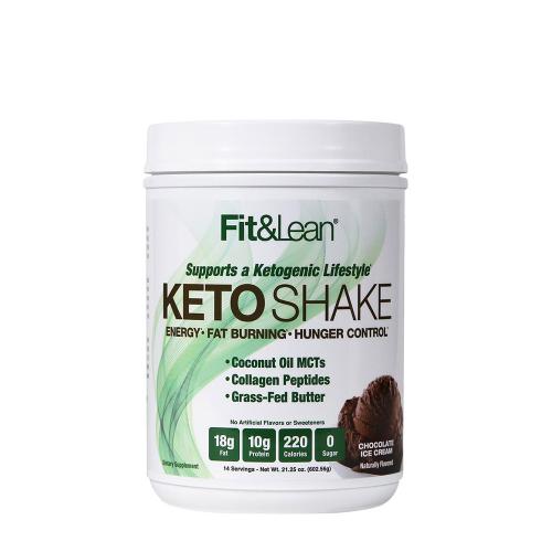 Fit & Lean Keto Shake (602 g, Gelato al Cioccolato)