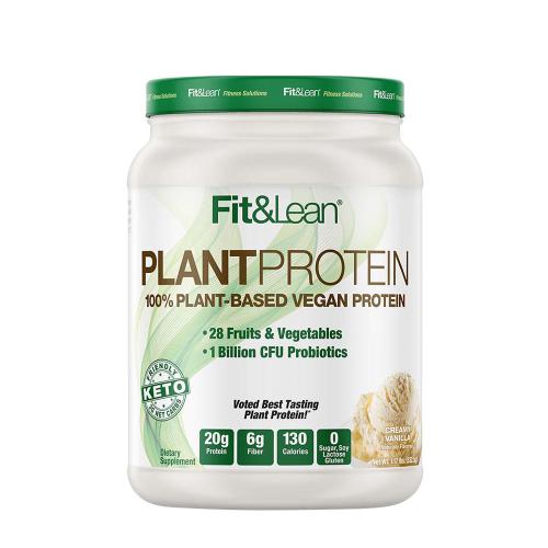 Fit & Lean Plant Protein (533 g, Vaniglia alla Crema)