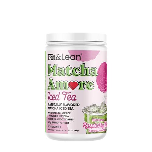 Fit & Lean Matcha Amore - Iced Tea (135 g, Tè freddo al lampone)