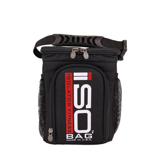 Isolator Fitness ISOBAG 3 Meal (1 db, Nero, Rosso e Bianco con Logo)