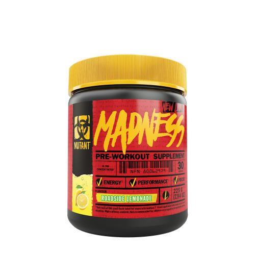 Mutant Madness - Pre-Workout formula (225 g, Limonata Roadside)