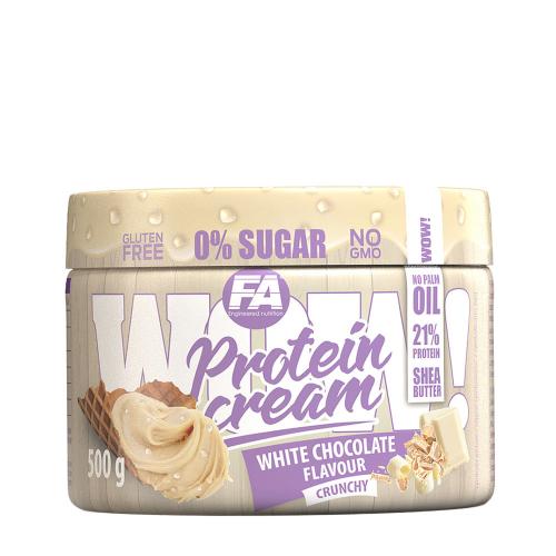 FA - Fitness Authority WOW! Protein Cream (500 g, Cioccolato Bianco Croccante)