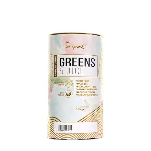 FA - Fitness Authority So Good Greens & Juice  (360 g, Punch alla Frutta)