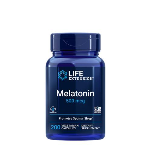 Life Extension Melatonin 500 mcg (200 Capsule veg)