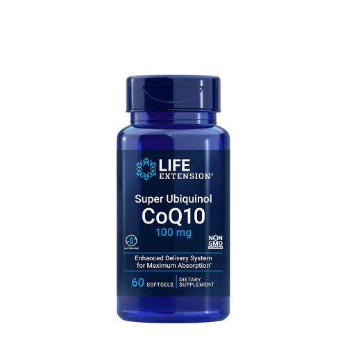 Life Extension Super Ubiquinol CoQ10 100 mg (60 Capsule morbida)