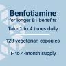 Life Extension Mega Benfotiamine 250 mg (120 Capsule veg)