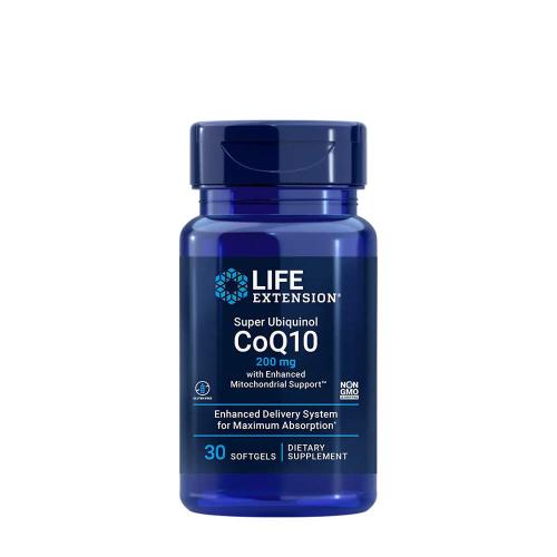 Life Extension Super Ubiquinol CoQ10 200 mg (30 Capsule morbida)