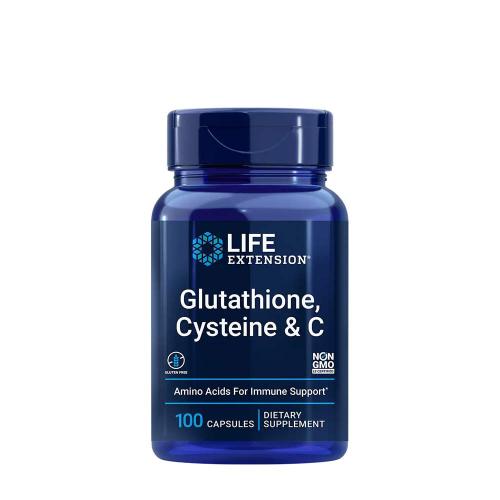 Life Extension Glutathione, Cysteine & C  (100 Capsule veg)
