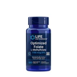 Life Extension Optimized Folate 1700 mcg  (100 Capsule veg)