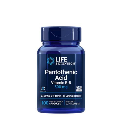 Life Extension Pantothenic Acid 500 mg (100 Capsule veg)