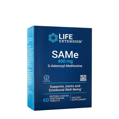 Life Extension SAMe 400 mg (S-Adenosyl-Methionine) (60 Compressa)