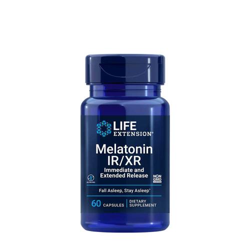 Life Extension Melatonin IR/XR (Immediate-release and Extended-release) (60 Capsule)