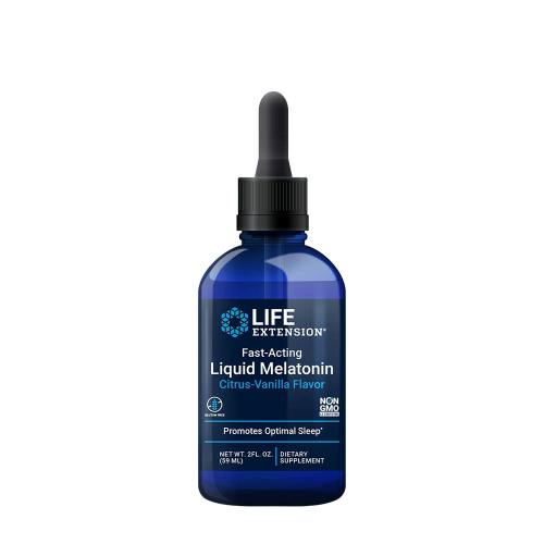 Life Extension Fast-Acting Liquid Melatonin (Citrus-Vanilla) (59 ml, Agrumi Vaniglia)