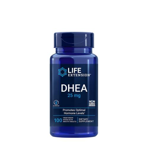 Life Extension DHEA 25 mg - Dissolve-in-mouth tablets  (100 Compressa)