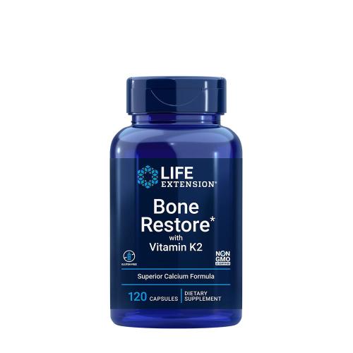 Life Extension Bone Restore with Vitamin K2 (120 Capsule)