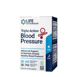   Life Extension Triple Action Blood Pressure (60 Veg Compressa)