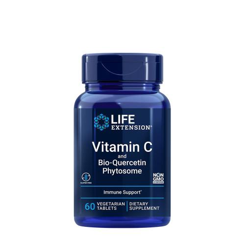 Life Extension Vitamin C and Bio-Quercetin Phytosome (60 Veg Compressa)