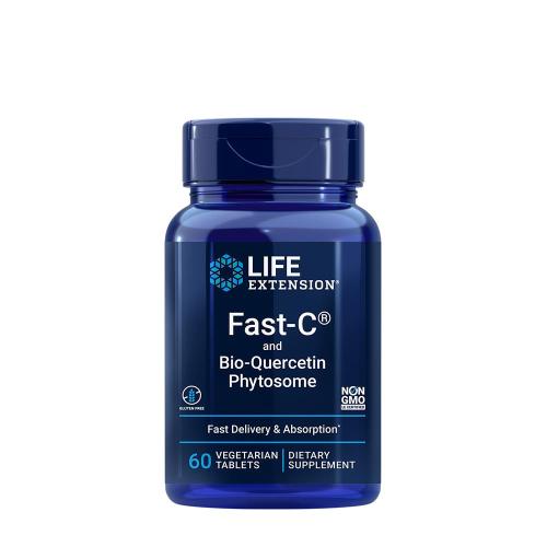 Life Extension Fast-C® and Bio-Quercetin Phytosome (60 Veg Compressa)