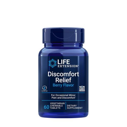 Life Extension Discomfort Relief (Berry Flavor) (60 Compresse da masticare)