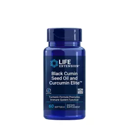   Life Extension Black Cumin Seed Oil and Curcumin Elite™ (60 Capsule morbida)