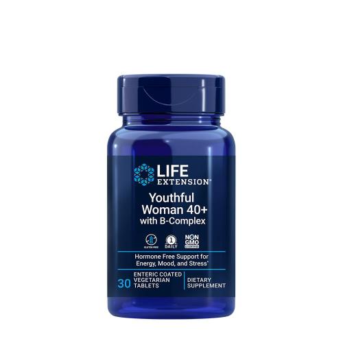 Life Extension Youthful Woman 40+ with B-Complex (30 Veg Compressa)