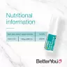 BetterYou Dlux Daily Vitamin D 4000 IU Oral Spray (15 ml, Menta Naturale)