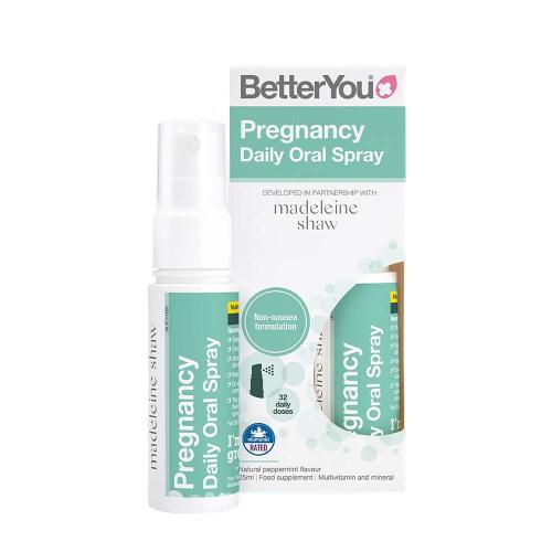 BetterYou Pregnancy Oral Spray (25 ml, Menta Naturale)