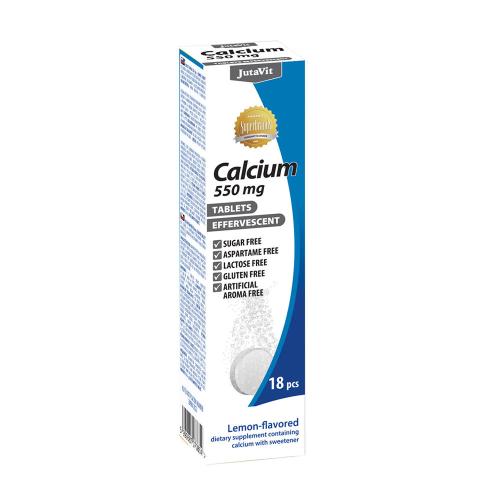 JutaVit Calcium 500 mg effervescent tablet (18 Compressa effervescente, Limone)