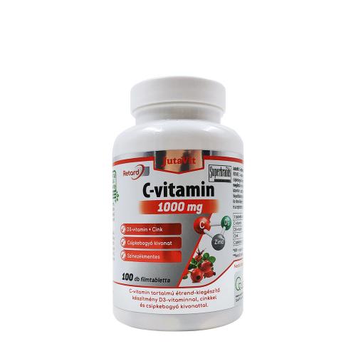 JutaVit Vitamin C 1000 mg + D3 + Zinc tablet (100 Compressa)