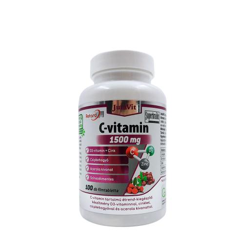 JutaVit Vitamin C 1500 mg + Acerola + D3 + Zinc (100 Compressa)