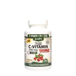 JutaVit Vitamin C 500 mg + D3 + Zinc tablet (100 Compressa)