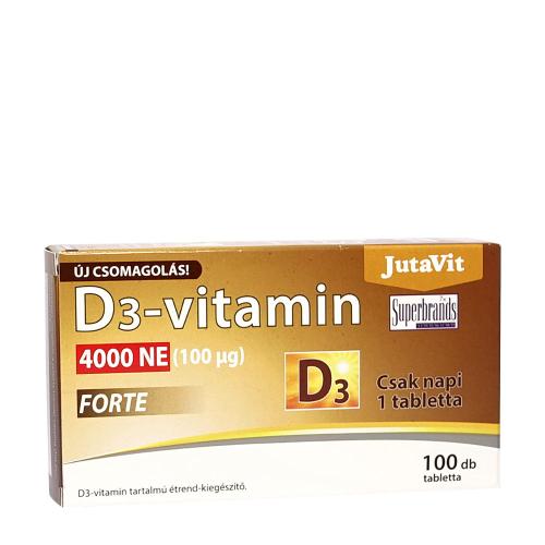 JutaVit Vitamin D3 4000 IU Forte tablet (100 Compressa)
