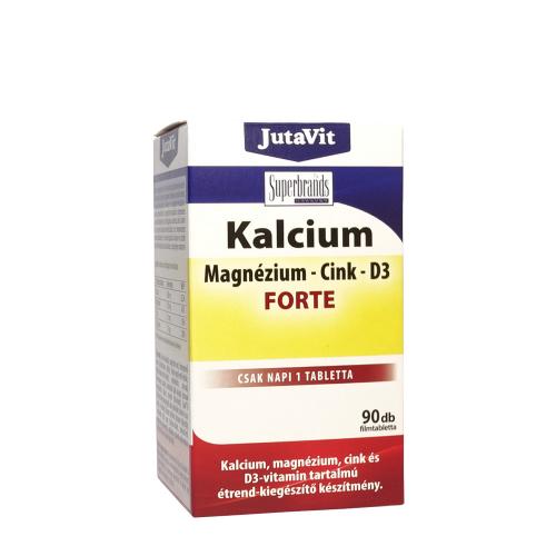 JutaVit Calcium + Magnesium + Zinc + D3 Forte tablet (90 Compressa)