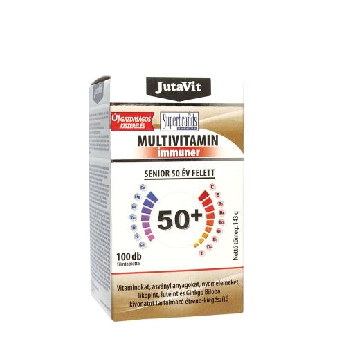 JutaVit Multivitamin Immuner tablets For Seniors (50+) (100 Compressa)