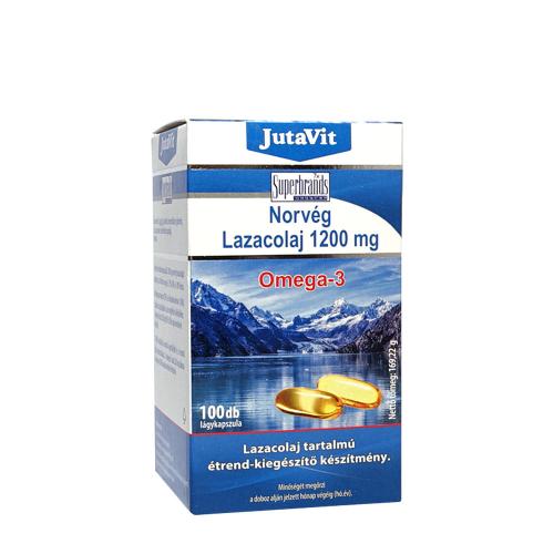 JutaVit Norwegian Omega-3 Salmon Oil 1200 mg softgel (100 Capsule morbida)
