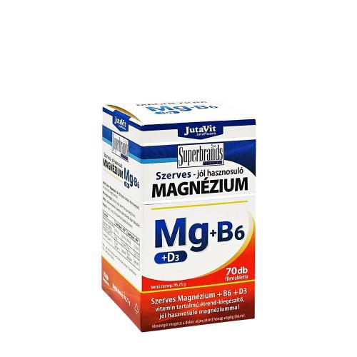 JutaVit Organic Magnesium + B6 + D3 tablet (70 Compressa)