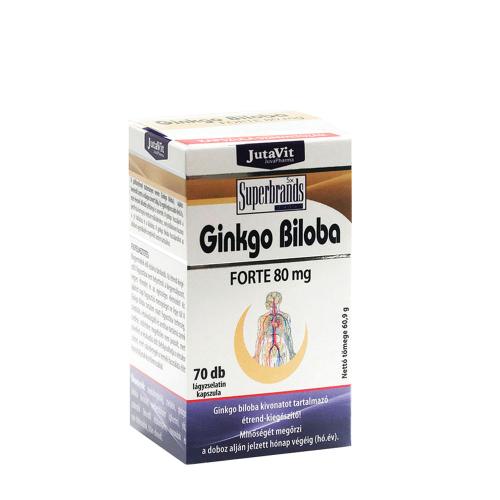 JutaVit Ginkgo Biloba Forte 80 mg softgel (70 Capsule morbida)